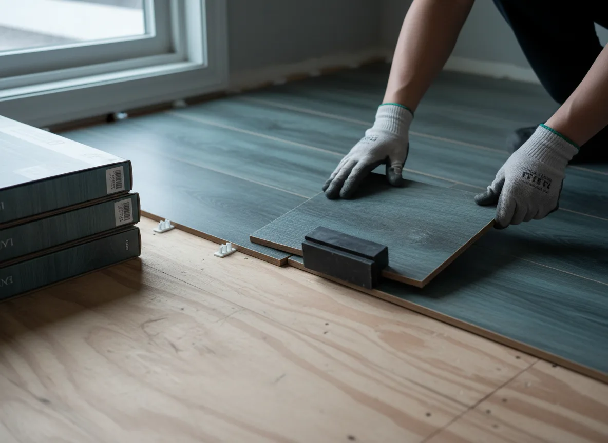 Luxury Vinyl Plank Installation company in Onslow, IA